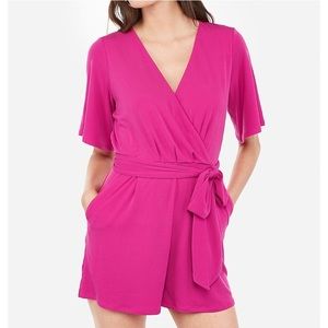 Magenta Romper